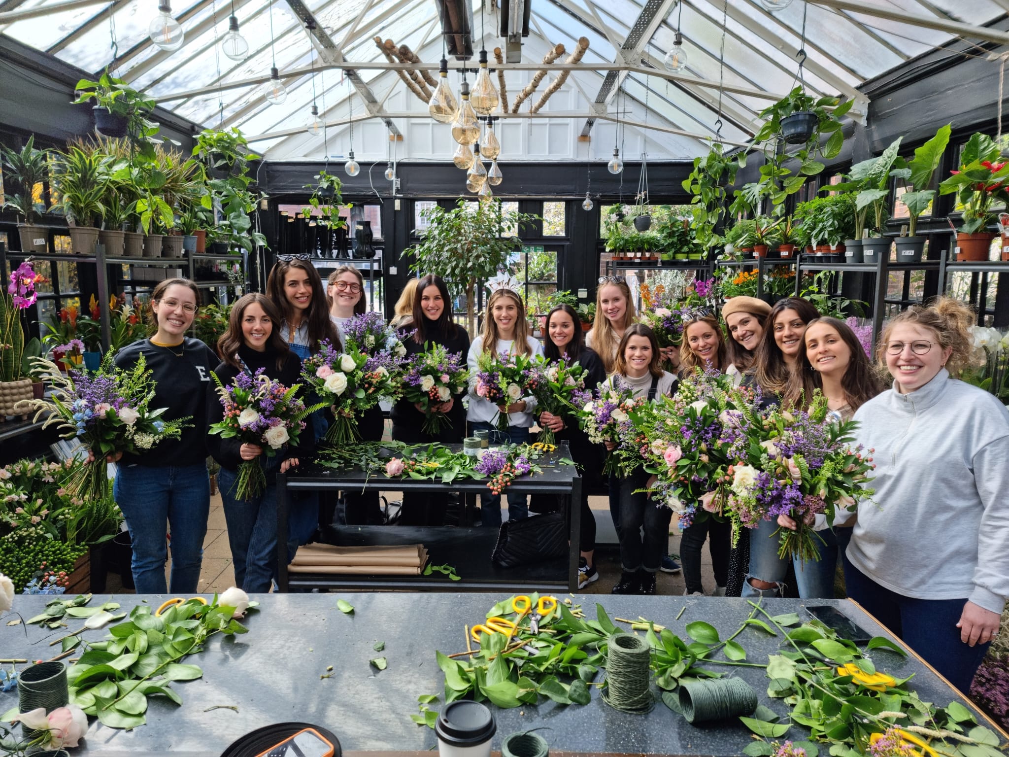 The Flower Station - Floristry Classes for Teams